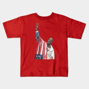 BASKETBALLART - MJ USA Kids T-Shirt